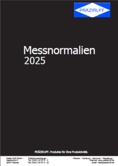 Messnormalien PRÄZIRUFF