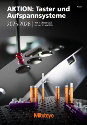 Mitutoyo Taster und Aufspannsysteme 2025_2026