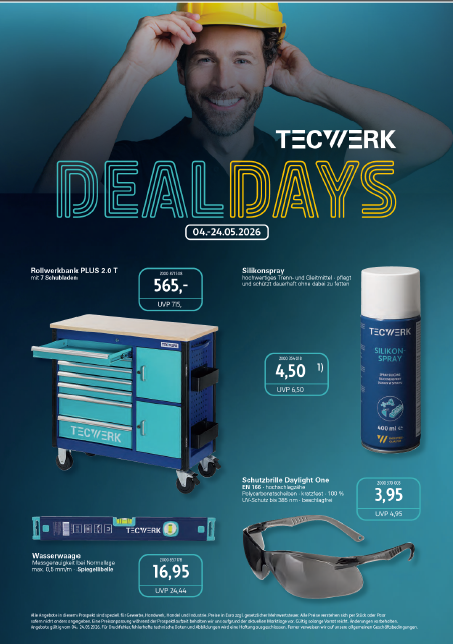 TECWERK DealDays Mai 2026 Aktionsprospekt