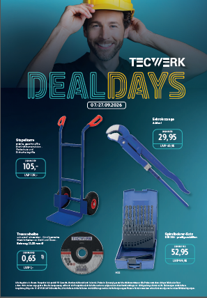 TecWerk DealDays September 2026