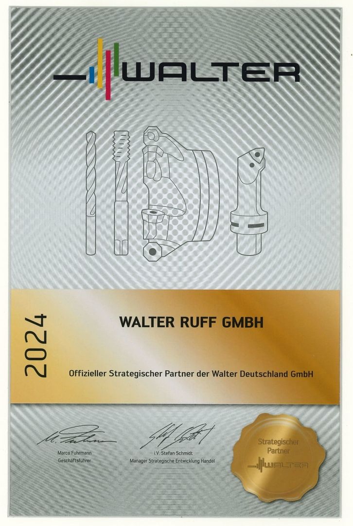 Walter Ruff GmbH Status Gold